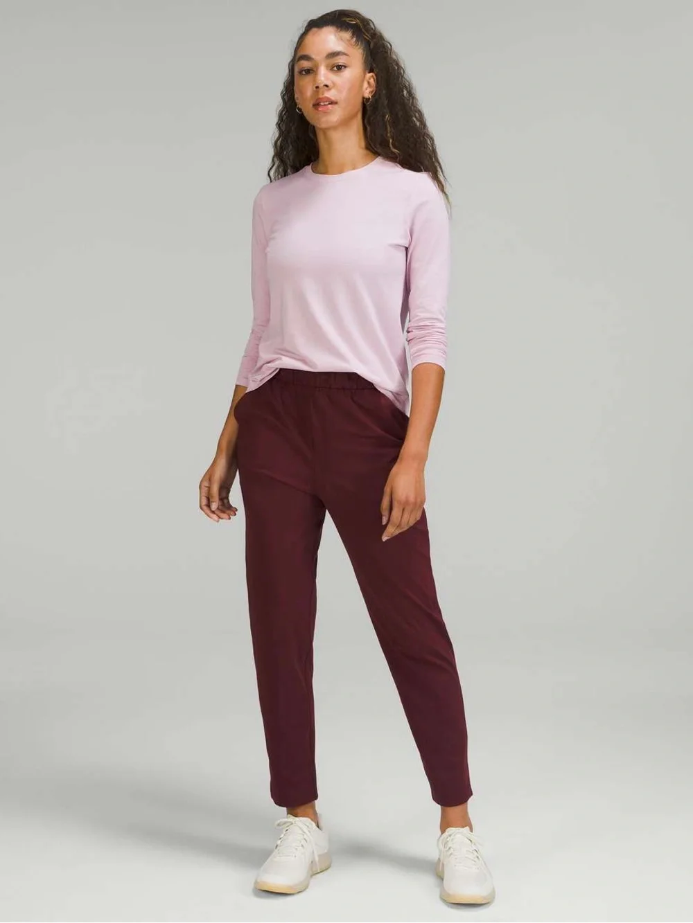 NWT - Lululemon Love Long Sleeve Shirt in Pink Peony (16)
